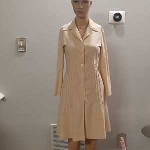 Tan Button Down Dress/Jacket